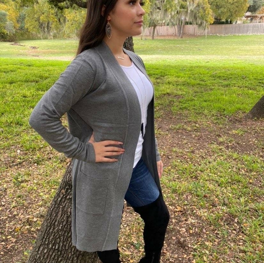 Grey Cardigan